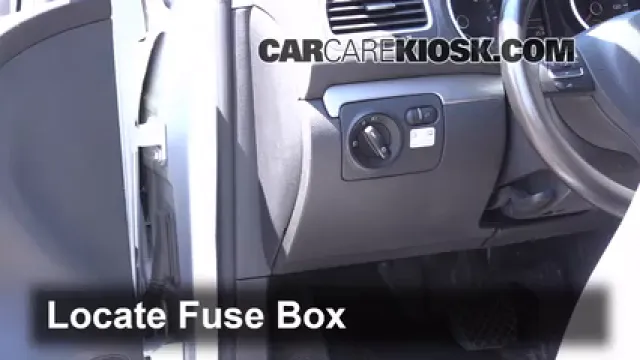 2013 Volkswagen Golf TDI 2.0L 4 Cyl. Turbo Diesel Hatchback (4 Door) Fuse (Interior) Replace